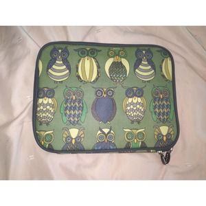 Owl printed tablet case by danica studio